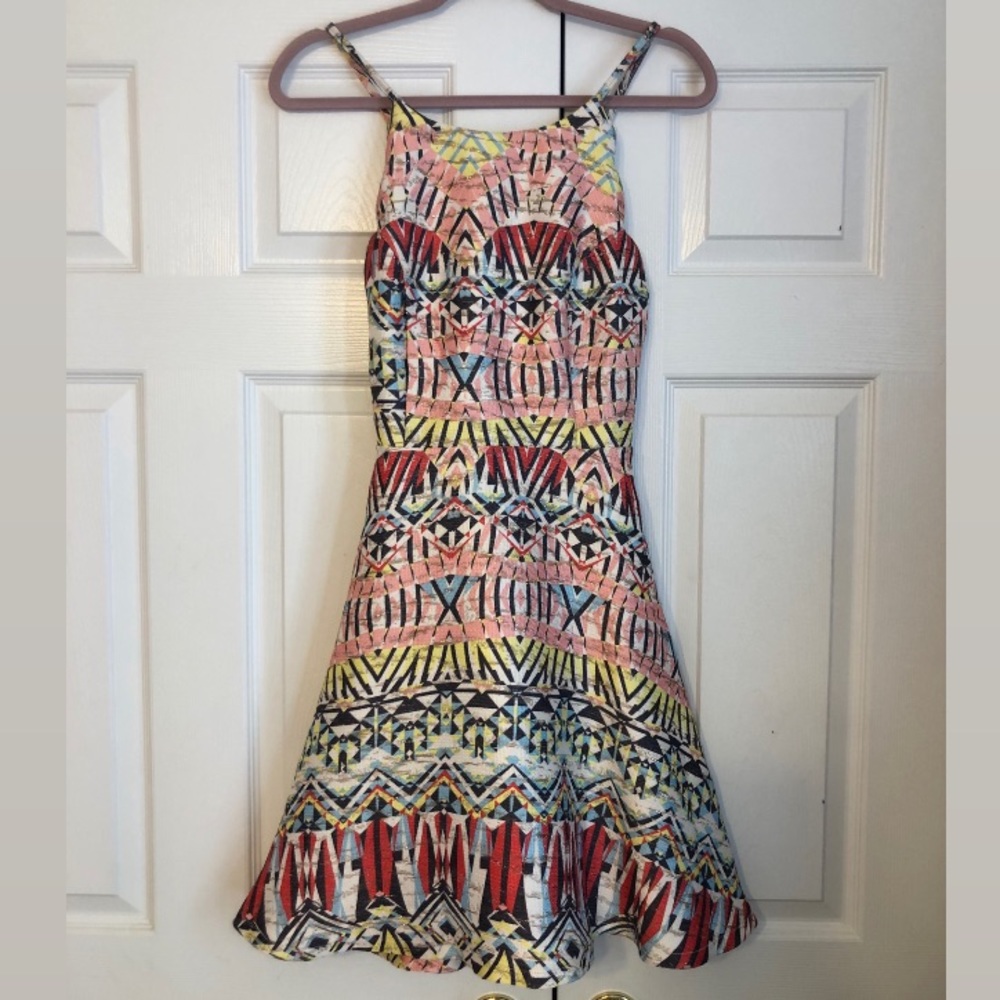 SUPER CUTE pattern dress